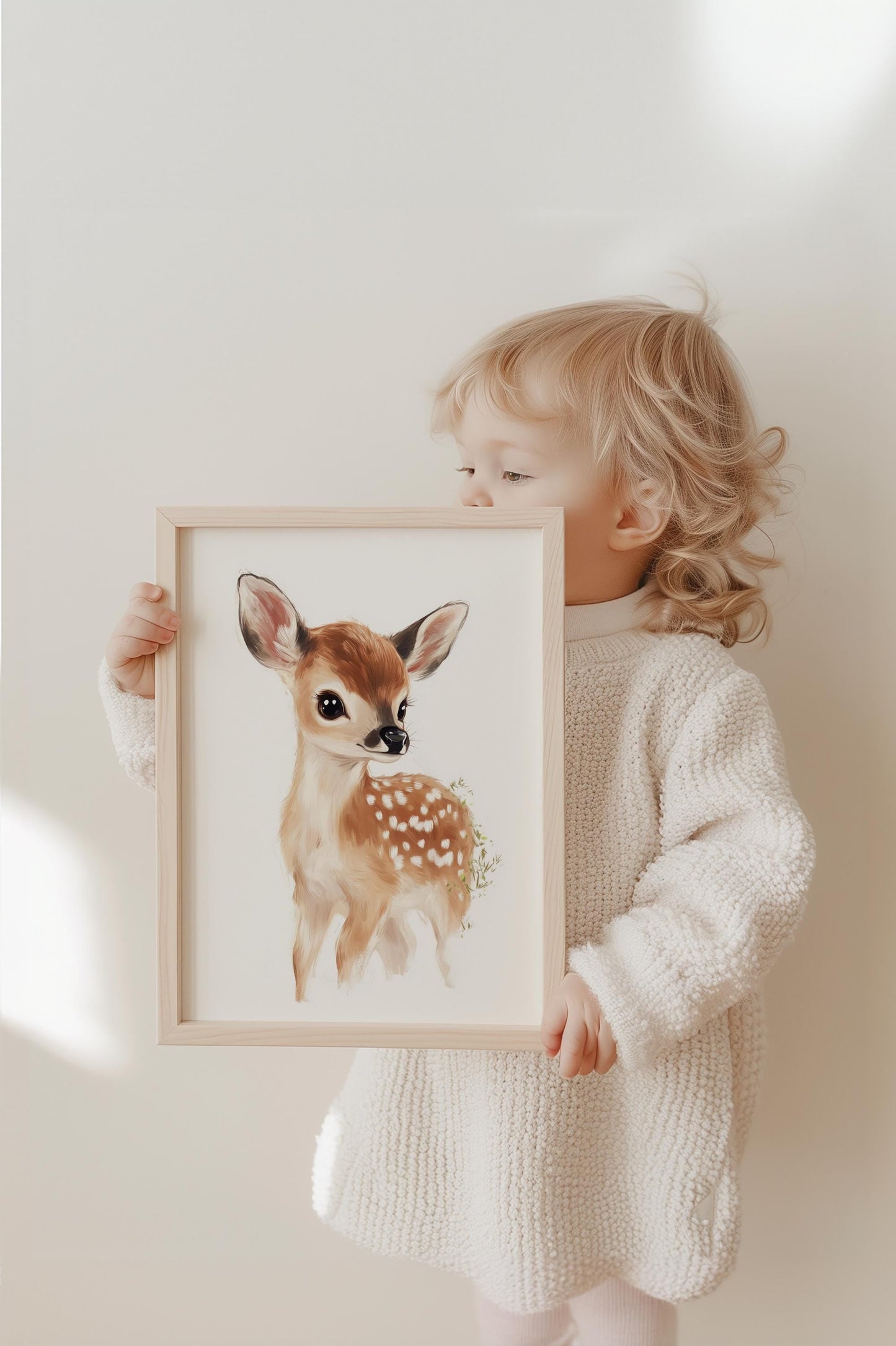 Süße Pastell Farben Poster Kinderzimmer · Geschenkidee für Kinder · Babyzimmer Deko · Minimalistisch neutral · Deko Print ohne Rahmen-2
